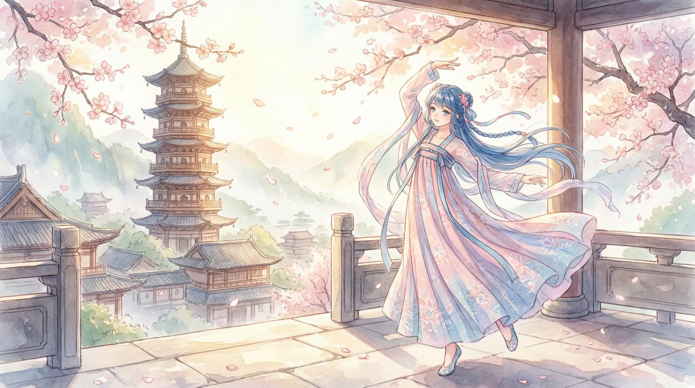 17c一起草古风汉服舞蹈视频